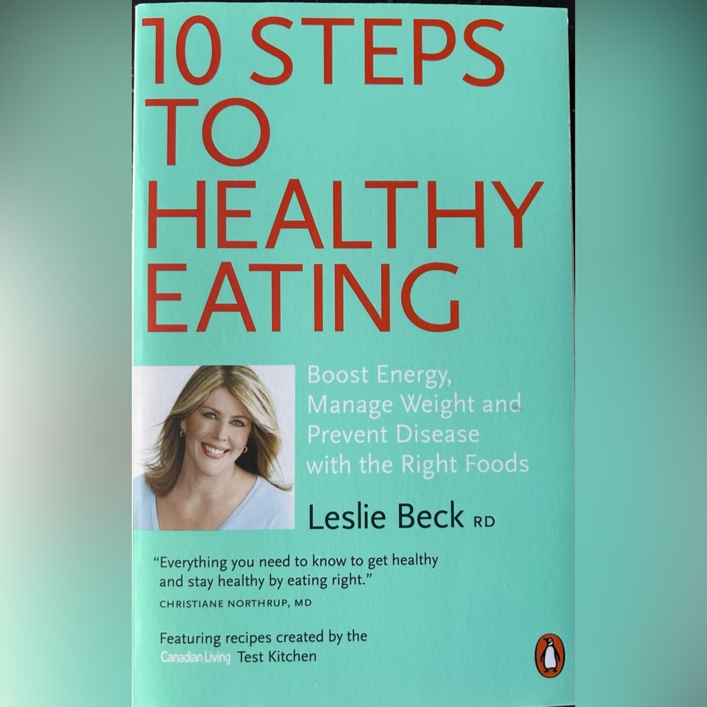 10 Steps to health Eating paperback - NWT
